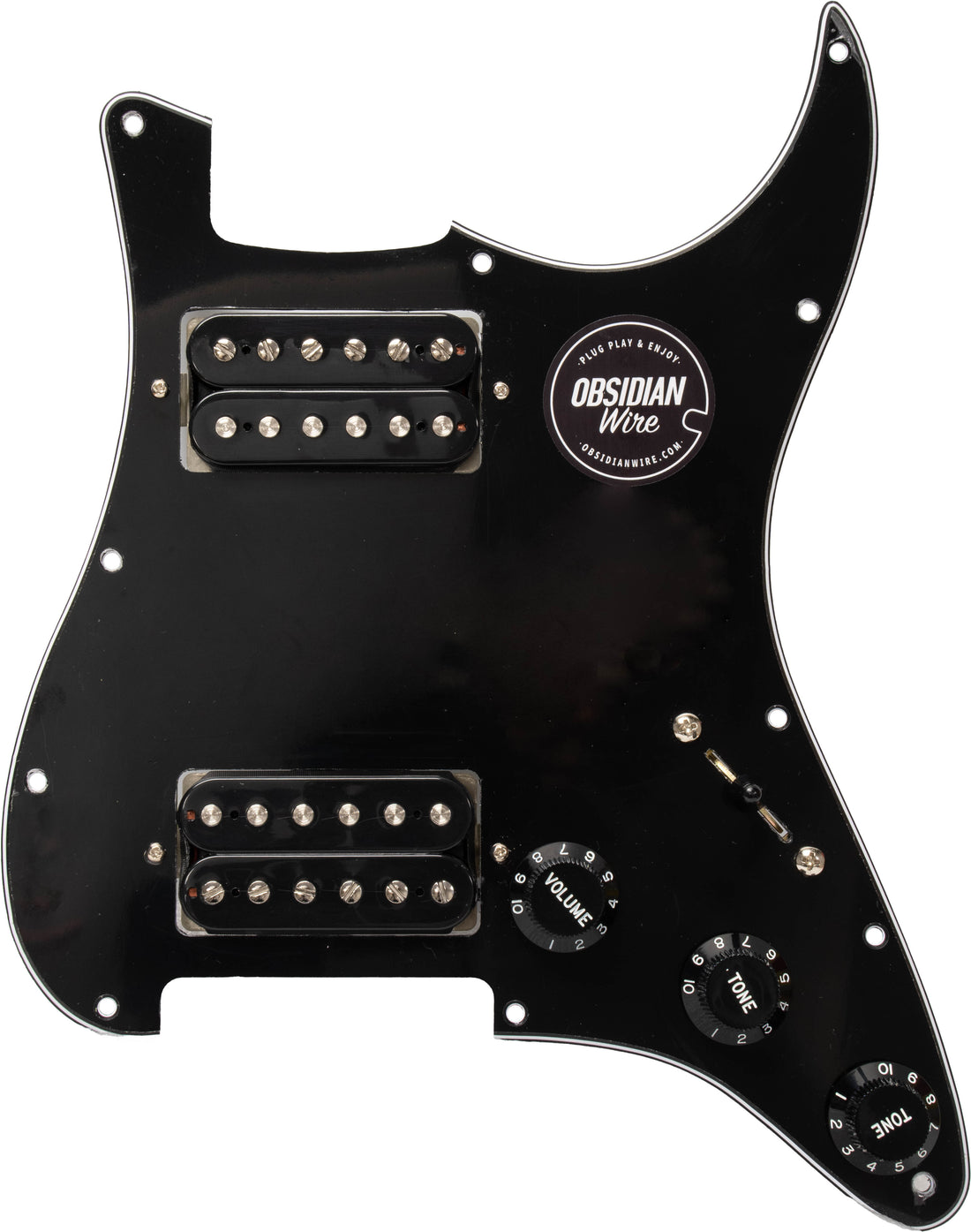 Custom Shop: HH Loaded Pickguard for Strat®