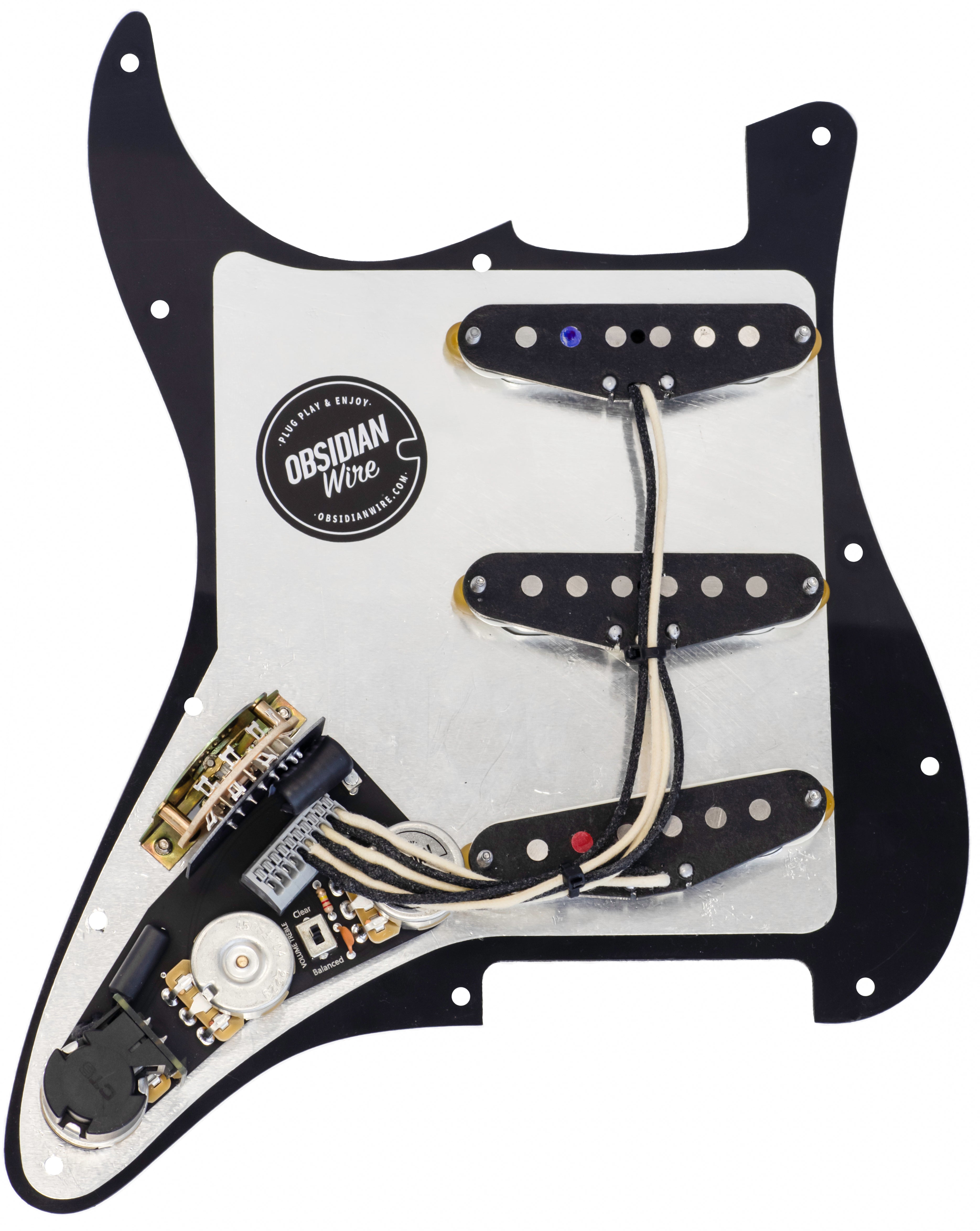 Solderless Strat® Wiring Harness | ObsidianWire for Stratocaster