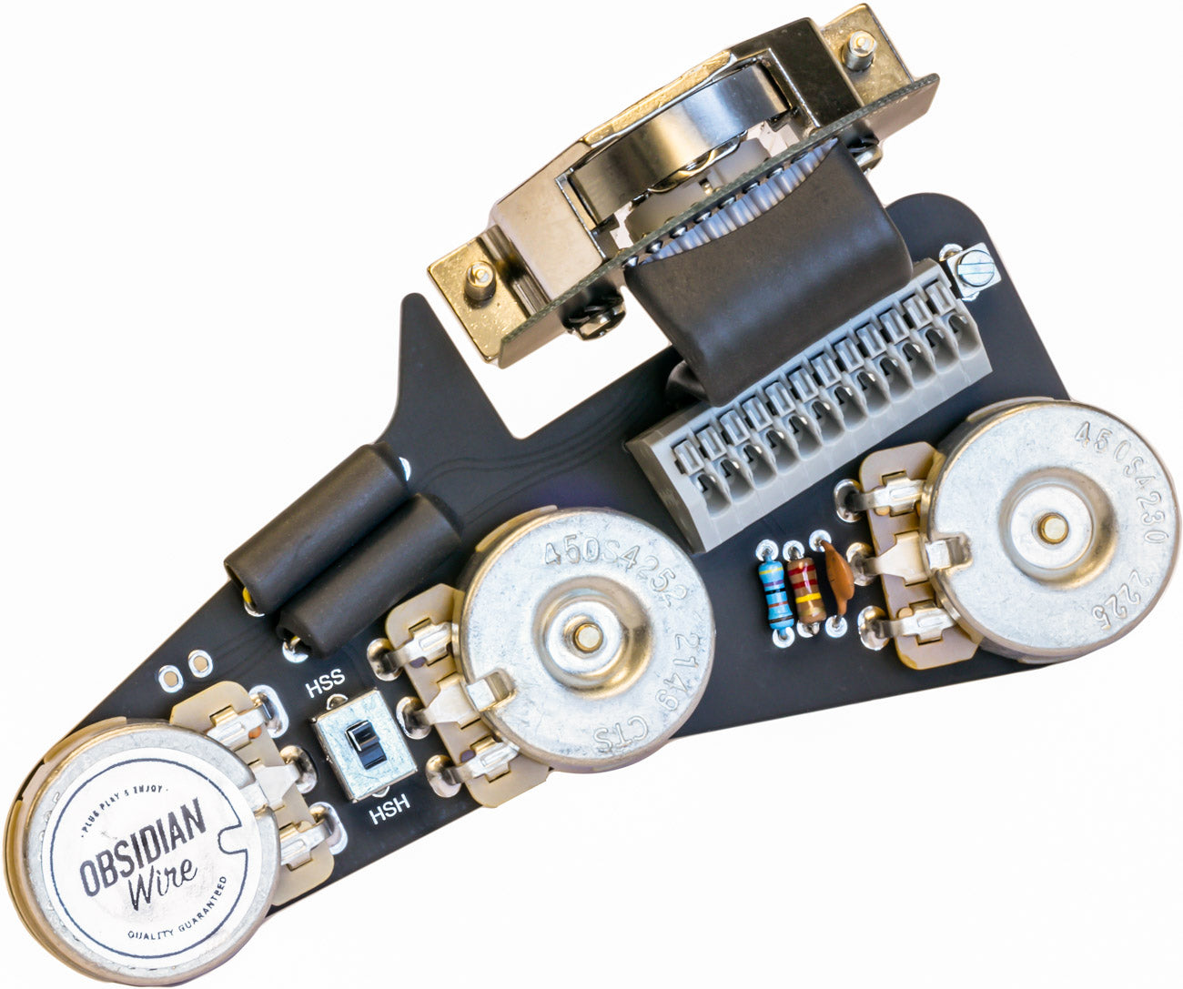 Vintage Plus Wiring Harness for Strat® | ObsidianWire